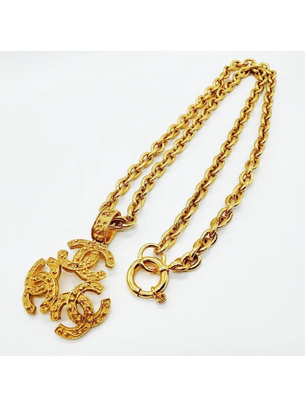 Chanel Pendant Necklace Gold 94 A 869-072825